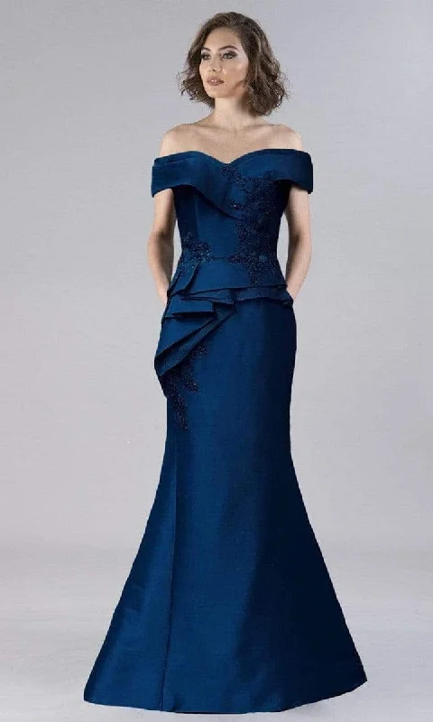 Formal Dress for Humanitarian AwardsGia Franco - Peplum Gown 12113