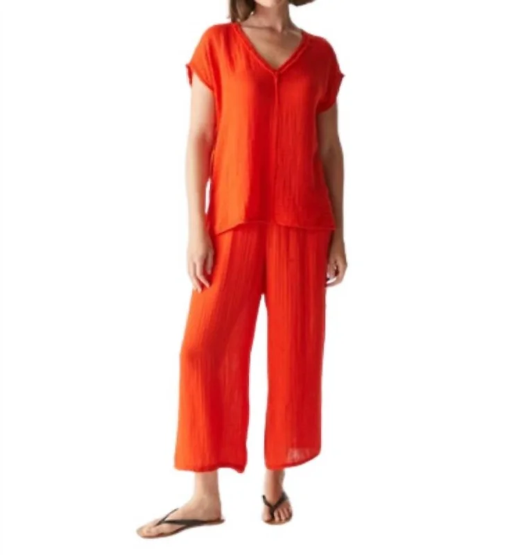 women's classic pantsMedina Pant In Pomodoro