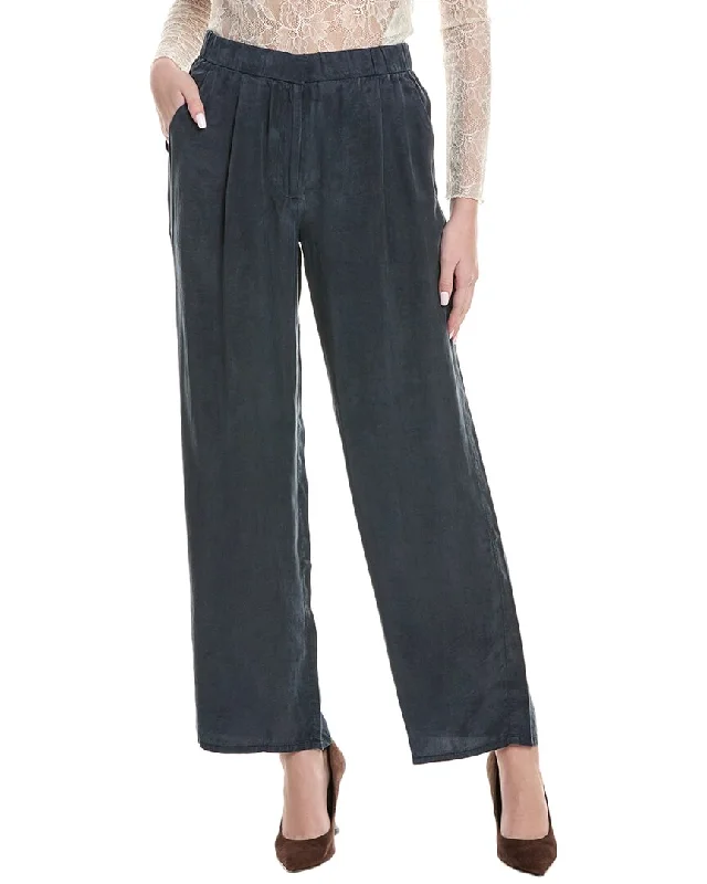 women's velvet pantsEILEEN FISHER High Waisted Flare Pant