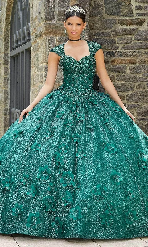 Formal Dress for Winter WeddingsMori Lee 89343 - Beaded Sweetheart Ballgown