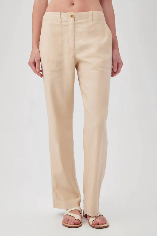 women's straight-leg pantsAntonia Pants In Biscotti