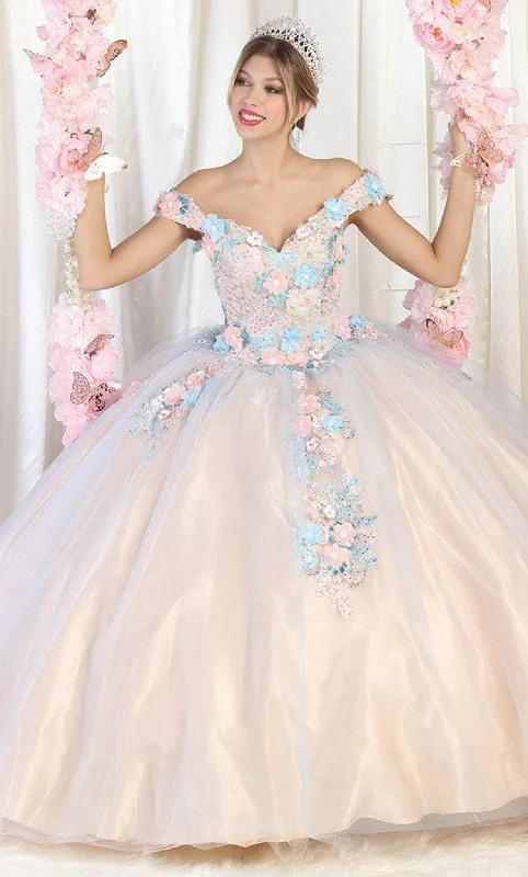 Formal Dress for Cocktail PartiesMay Queen LK164 - Pastel Ballgown