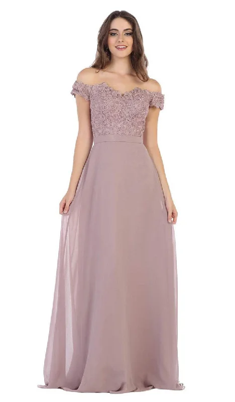 Formal Dress for Science AwardsMay Queen - A-Line Gown MQ1601