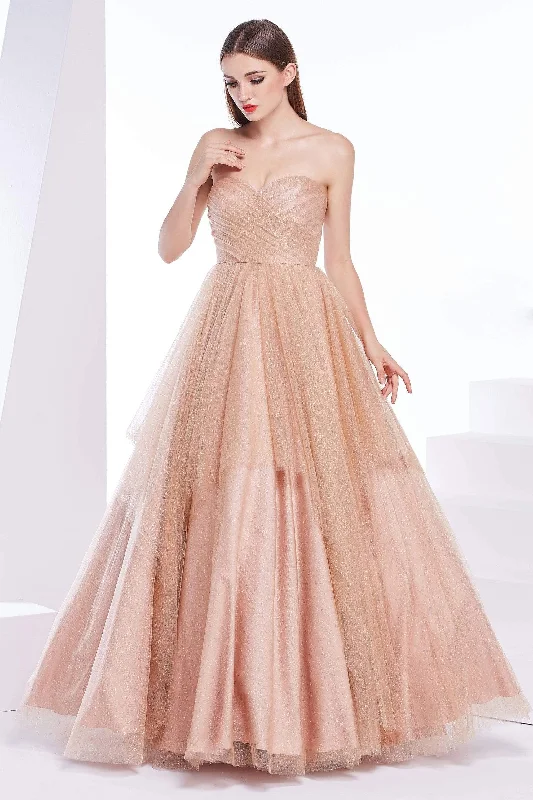 Formal Dress for Charity BallsJ'Adore Dresses J14016 - Pleated Sweetheart Ballgown