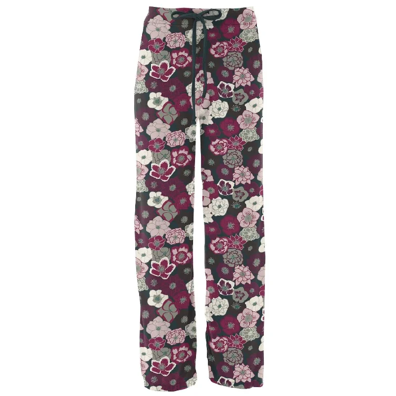 women's jogger pantsWomen's Print Lounge Pants In Hellebores