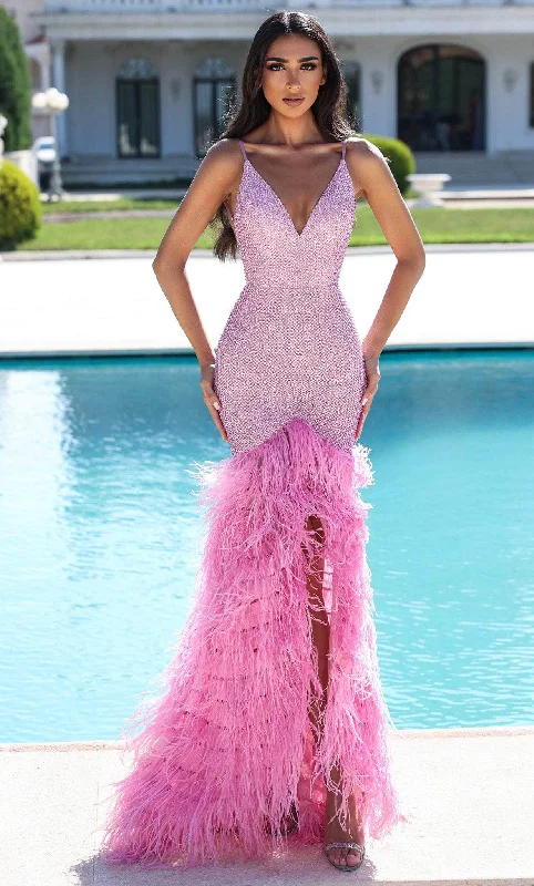 Formal Dress for Theme Park EventsPortia and Scarlett PS23339 - Trumpet Gown