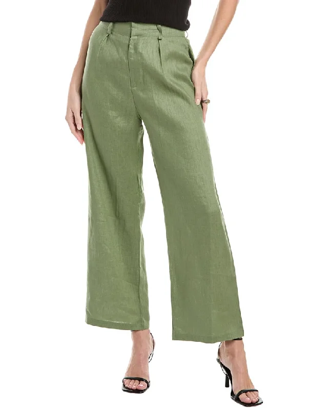 women's low-rise pantsFaithfull The Brand Ida Linen Pant