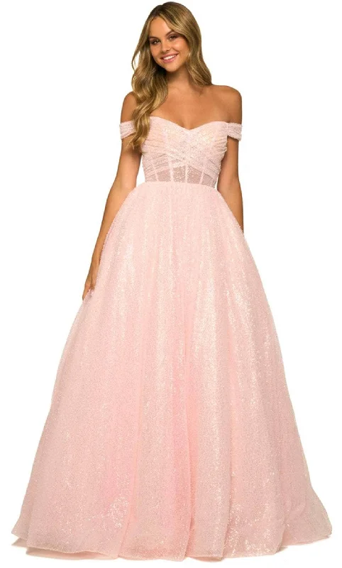 Formal Dress for Religious CeremoniesSherri Hill 55503 - Off-Shoulder Ballgown