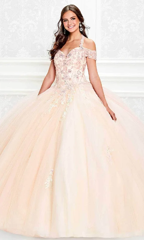 Formal Dress for Eco-Friendly ThemesPrincesa by Ariana Vara PR11925 - Cold Shoulder Ballgown