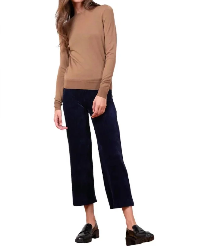 women's designer pantsAlex Corduroy Pants In Navy