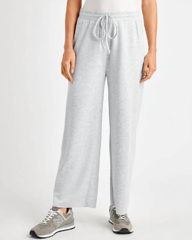 women's cashmere pantsWinslow Pant In Ice Heather Grey