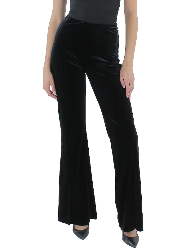 women's affordable pantsWomens High Rise Front Slit Wide Leg Pants