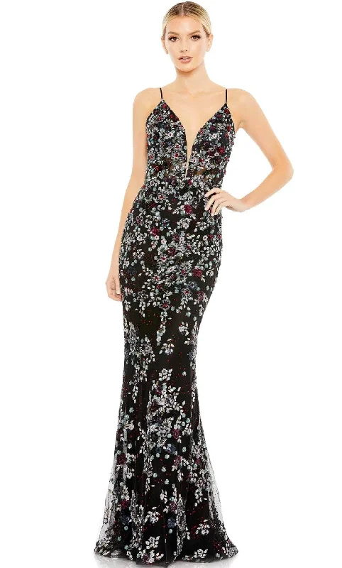 Formal Dress for Modeling AuditionsMac Duggal 20332 - Floral Gown