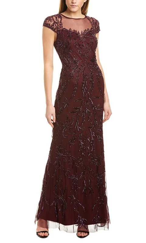 Formal Dress for Formal DinnersAdrianna Papell - Beaded Illusion Jewel Long Gown AP1E205915SC