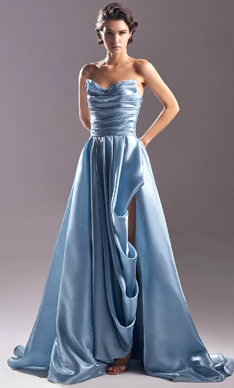 Formal Dress for Beach ThemesMNM COUTURE G1501 - A-Line Gown