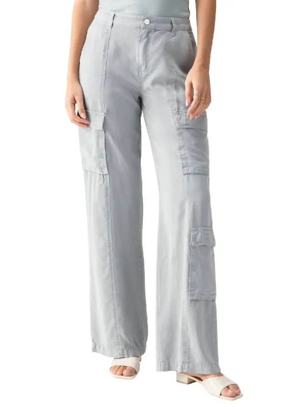 women's flare pantsDoheny Cargo Pant In Eucalyptus