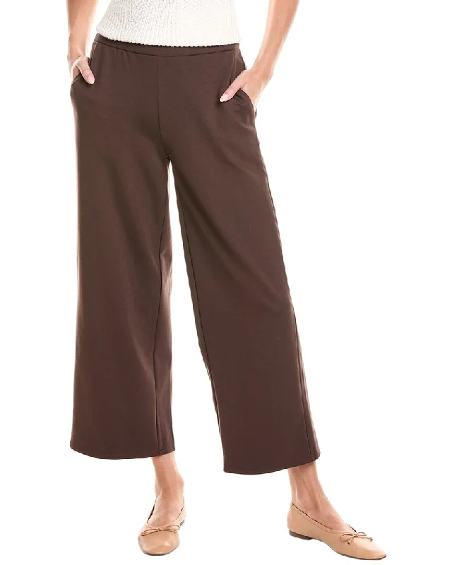 women's wedding pantsEILEEN FISHER Wide Ankle Pant