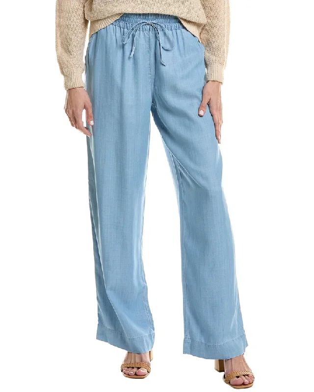 women's clubbing pantsTommy Bahama Chambray All Day High-Rise Easy Pant