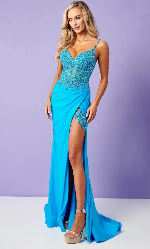 Formal Dress for Polo MatchesRachel Allan 70454 - Corset Gown