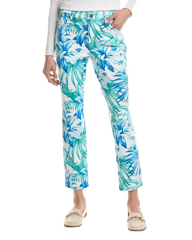 women's timeless pantsTommy Bahama Legendary Leaves High-Rise Ankle Pant