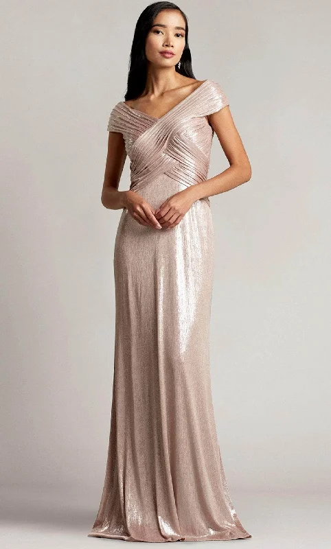 Formal Dress for Beach WeddingsTadashi Shoji BSJ21201L - Pleated Gown