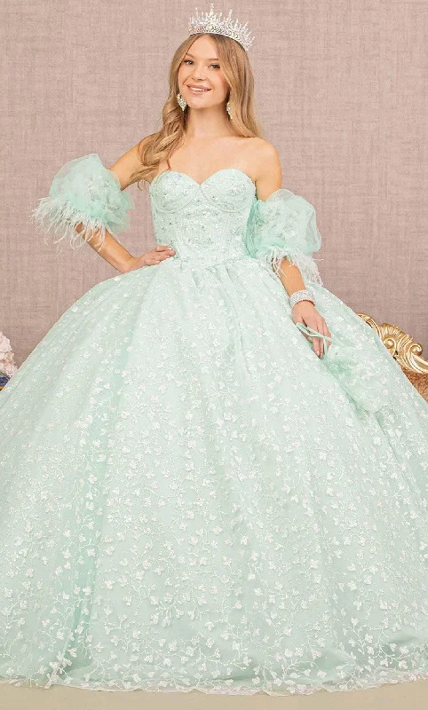 Formal Dress for Masquerade BallsElizabeth K GL3176 - Strapless Ballgown