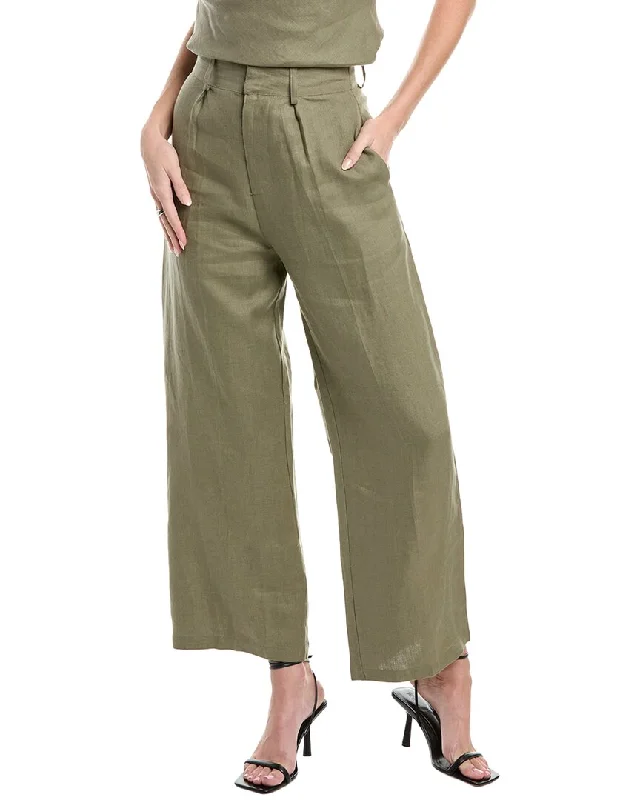 women's cargo pantsFaithfull The Brand Ida Linen Pant