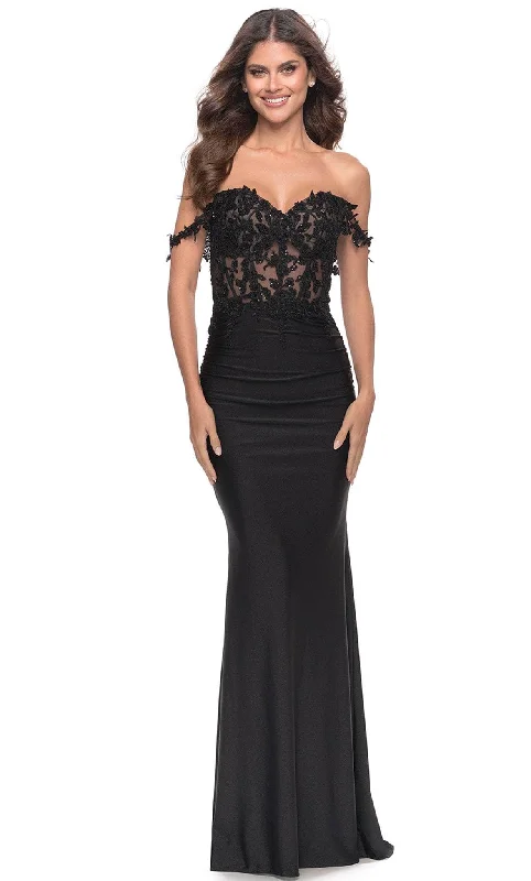 Formal Dress for Literary AwardsLa Femme 31314 - Off Shoulder Gown