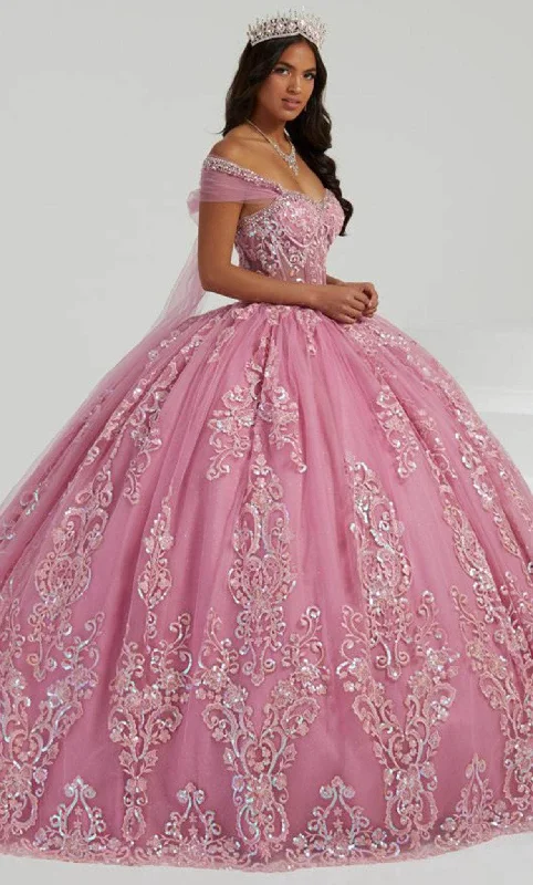 Formal Dress for Holiday PartiesFiesta Gowns 56476 - Sequined Ballgown