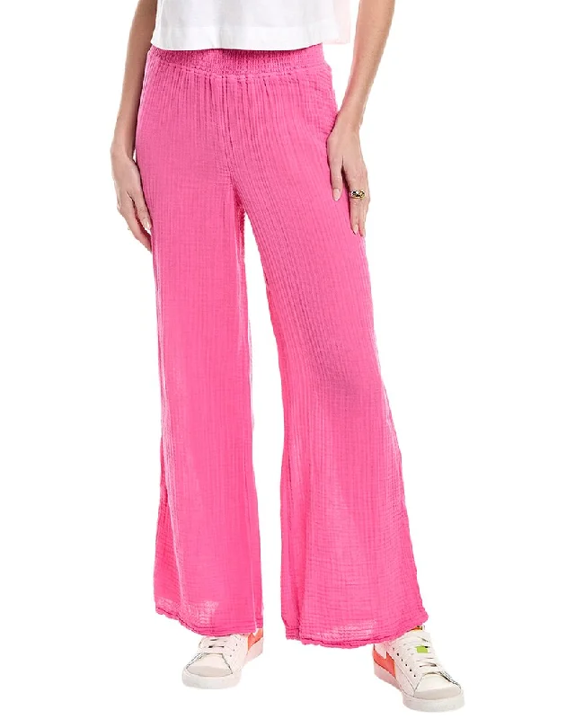 women's jogger pantsMichael Stars Susie High-Rise Wide Leg Pant