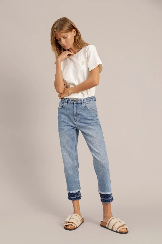 women's denim jeans for summerJouge Organic Cotton Crop Jeans