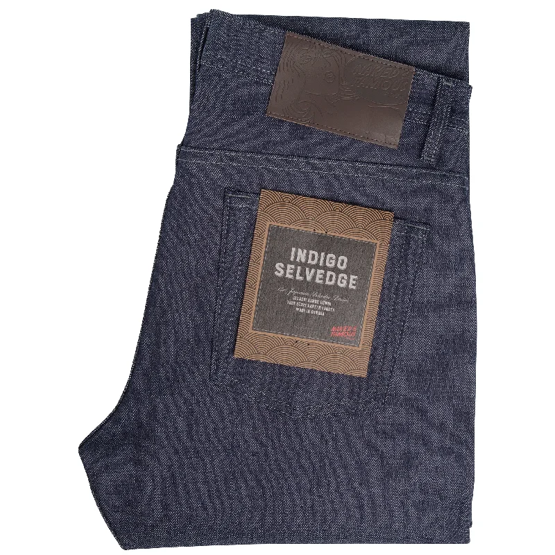 women's white denim jeansWeird Guy - Indigo     Selvedge