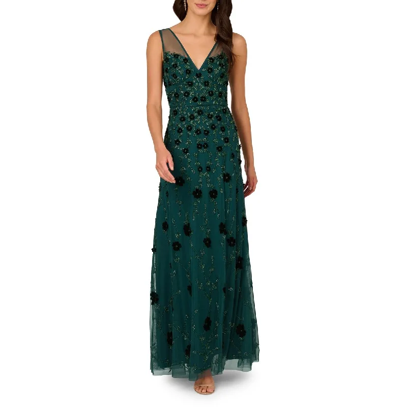 themed party dressesWomens Foramal Beaded Evening Dress