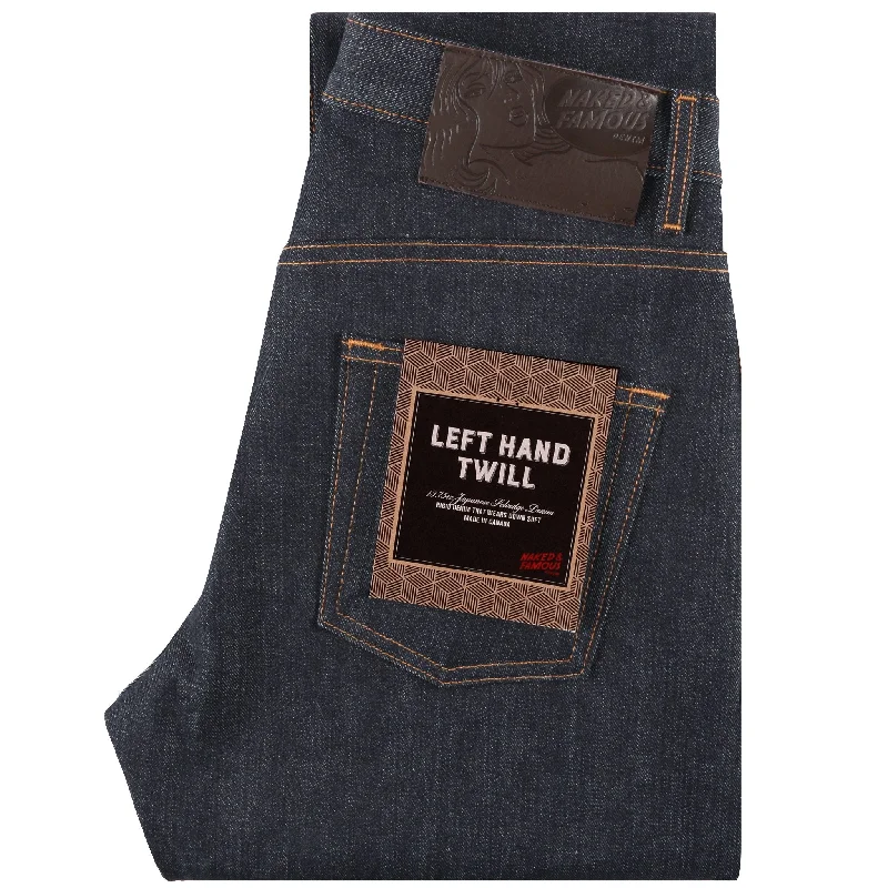 women's denim jeans with contrasting stitchingEasy Guy - Left Hand Twill Selvedge