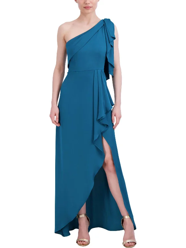 A-line party dressesWomens One Shoulder Long Evening Dress