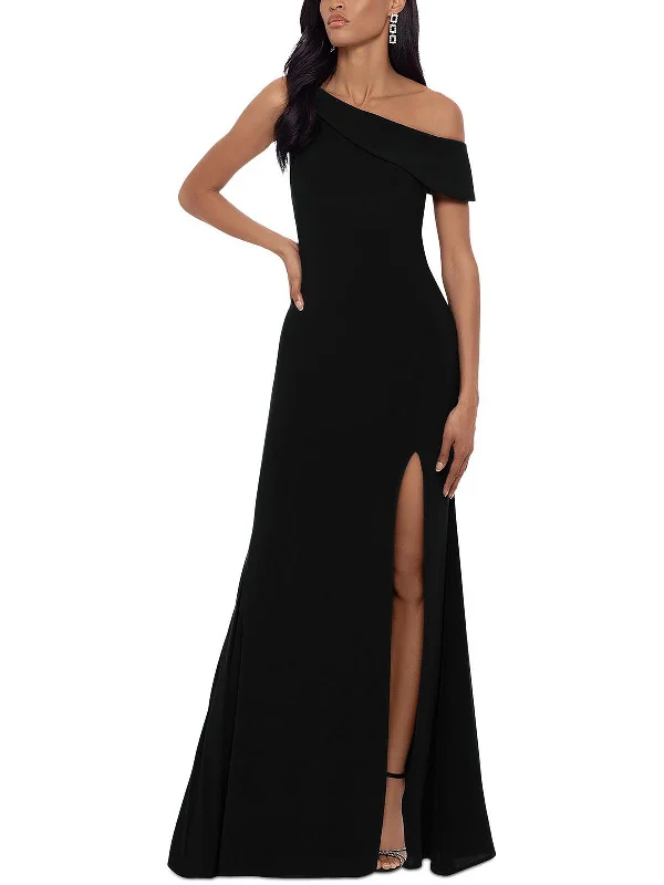 cotton party dressesWomens One Shoulder Formal Evening Dress