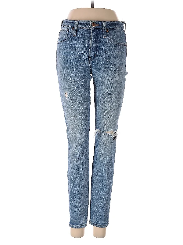 women's denim jeans with frayed edgesMid-Rise Boyjeans Jeans