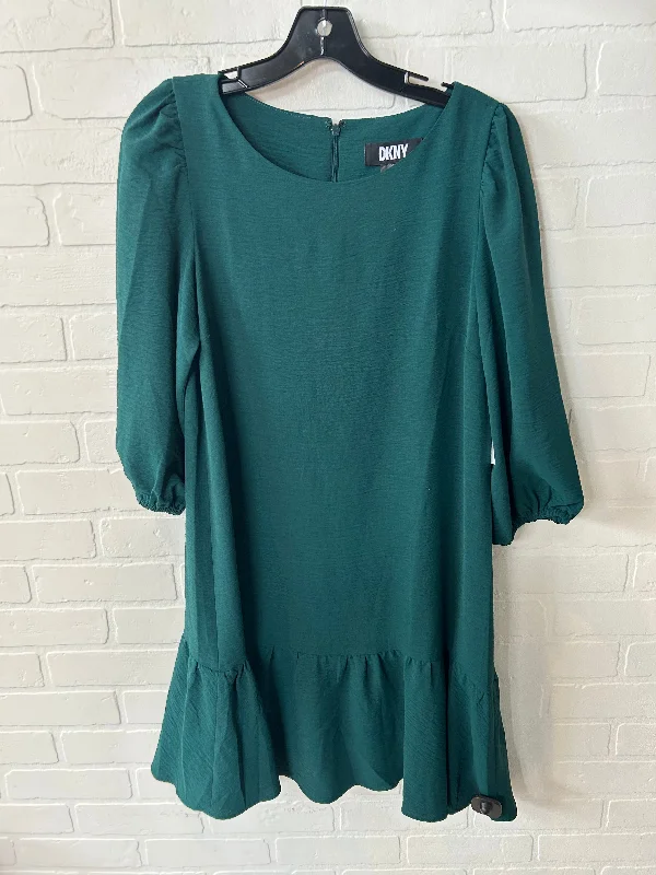 vintage party dressesDress Party Short By Dkny In Green, Size: M