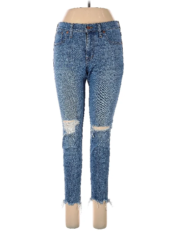 women's denim jeans with elastic waistbandsHigh-Rise Skinny Jeans