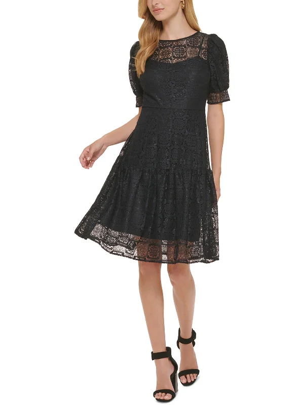 eco-friendly party dressesWomens Lace Cocktail And Party Dress