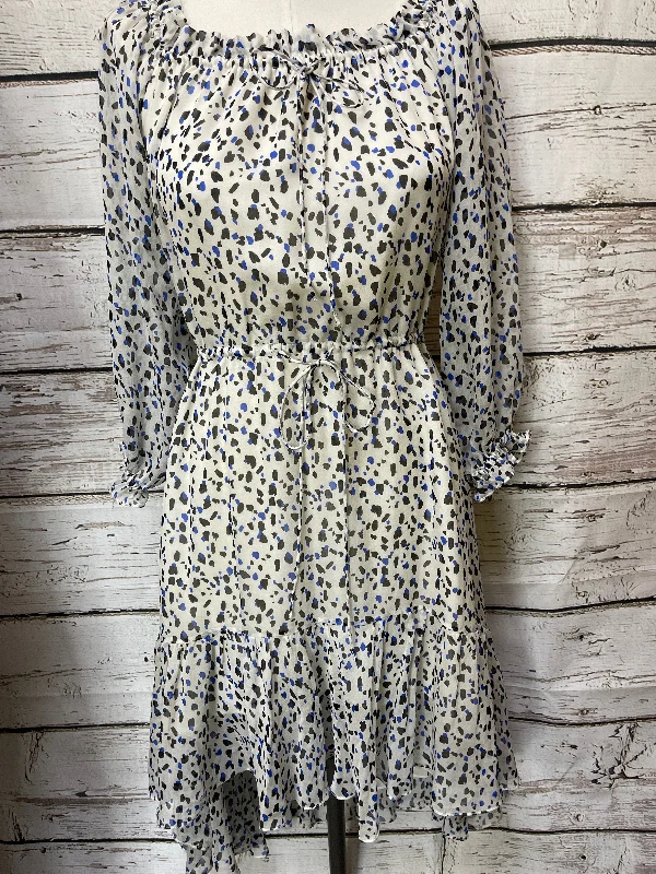 women's flutter-sleeved dressesAnimal Print Dress Designer Diane Von Furstenberg, Size Xs