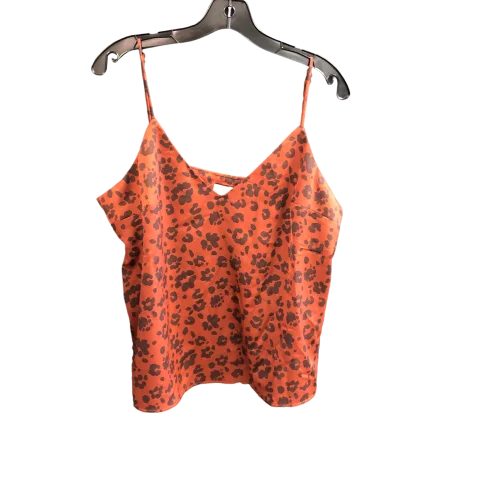 trendy women's topsAnimal Print Top Sleeveless A New Day, Size L