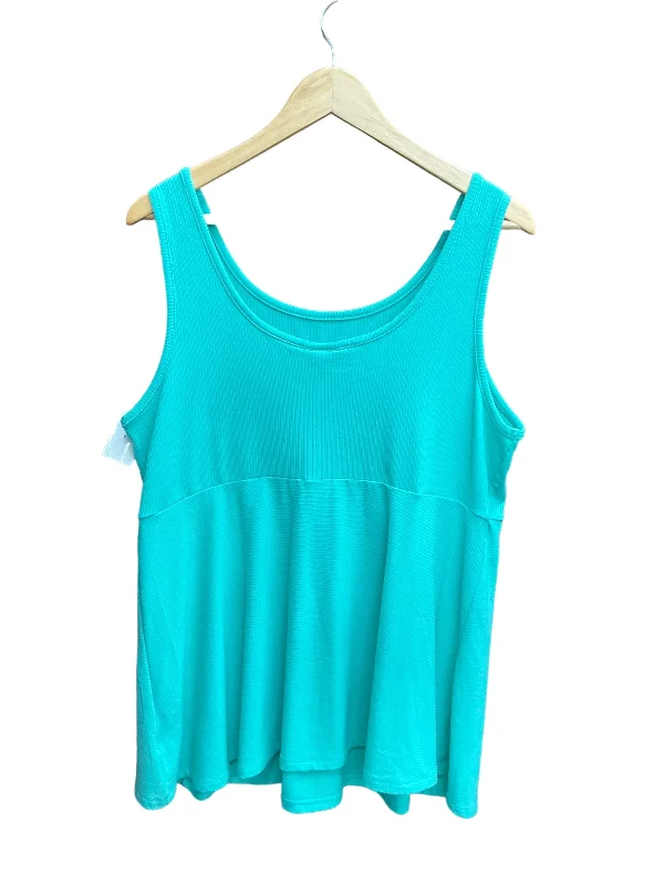 breathable women's tops for summerAqua Top Sleeveless Torrid, Size 2