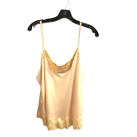 women's stylish topsBeige Top Sleeveless Lane Bryant, Size Xl