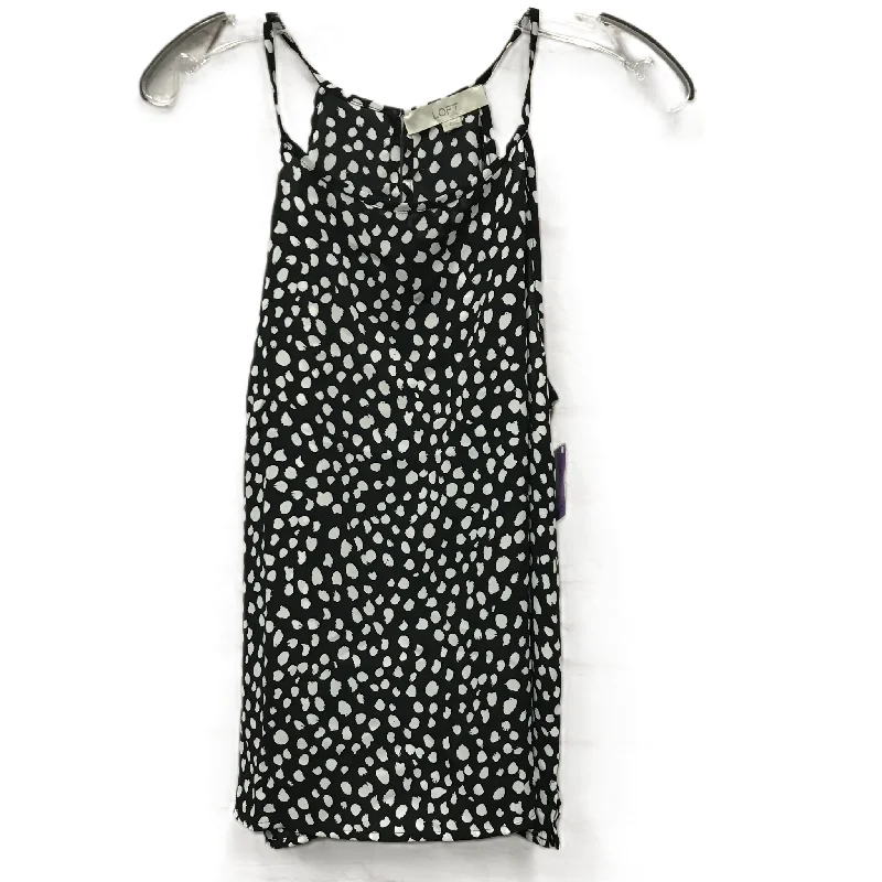 women's tops for those who refuse to compromise on styleBlack & White Top Sleeveless By Loft, Size: S