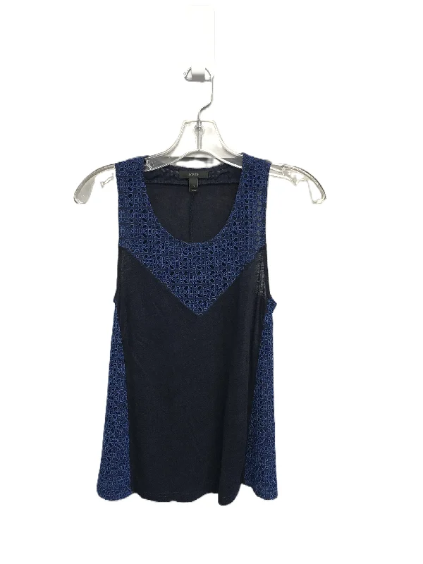 elegant women's topsBlue Top Sleeveless By J. Crew, Size: S