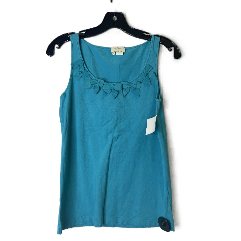 women's tops for those who want to make a fashion statementBlue Top Sleeveless By Kate Spade, Size: M