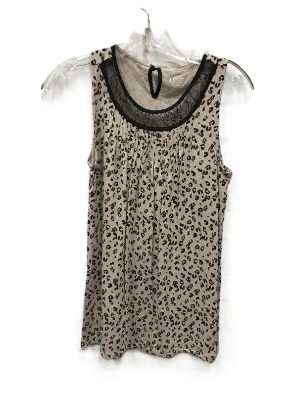 women's tops for those who love to dress up their casual looks with stylish topsBlue Top Sleeveless By Loft, Size: S