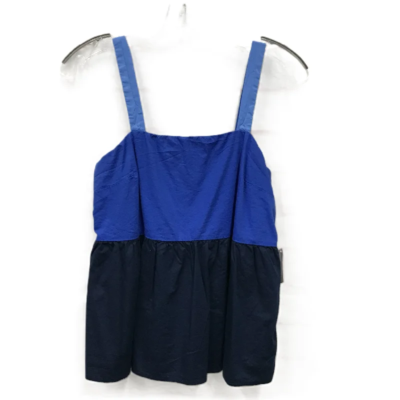 women's tops for those who want to add a pop of color to their outfitsBlue Top Sleeveless By Loft, Size: Xs