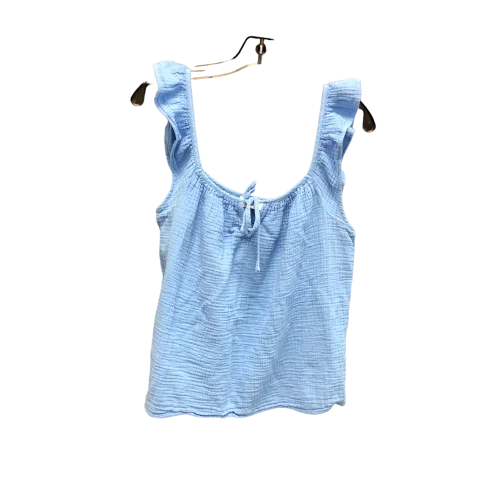 women's tops for those who want to add a bit of flair and personality to their looksBlue Top Sleeveless Vineyard Vines, Size S